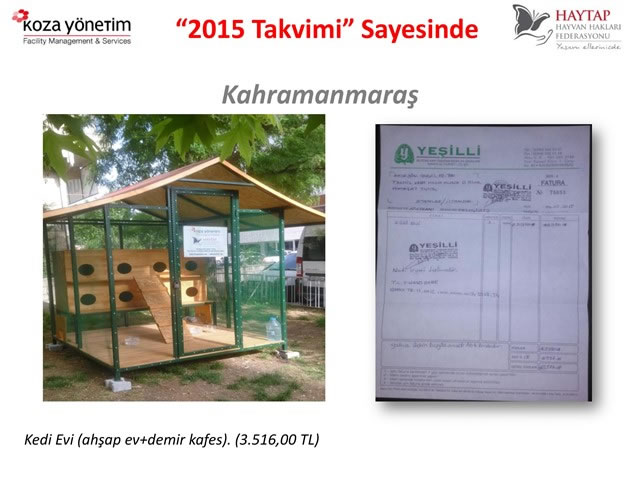 Haytap 2015 Takvimleri Sayesinde Yapılanlar