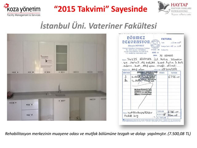 Haytap 2015 Takvimleri Sayesinde Yapılanlar