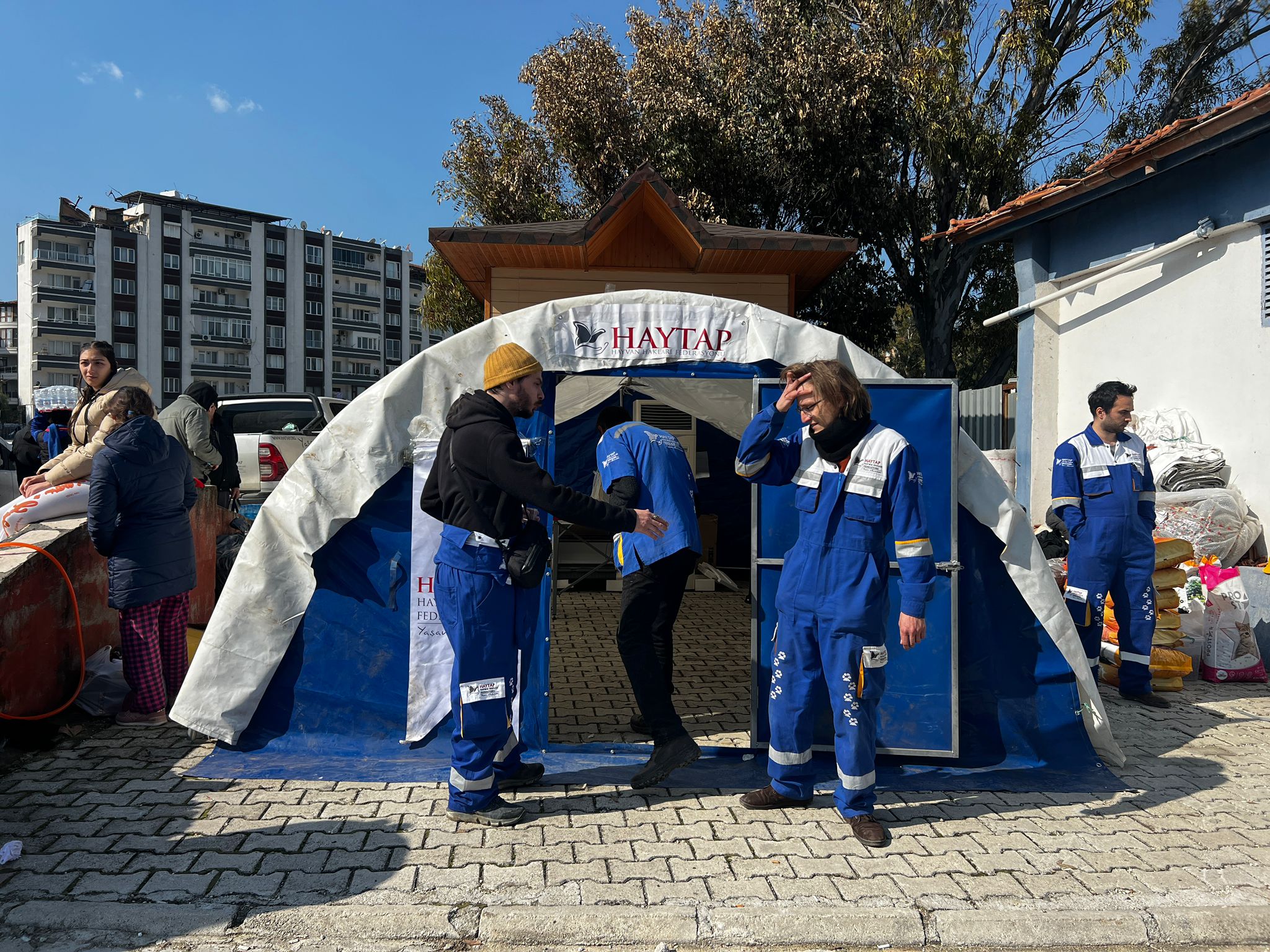 Haytap Kahramanmaraş Sahra Hastanesi Çadırı