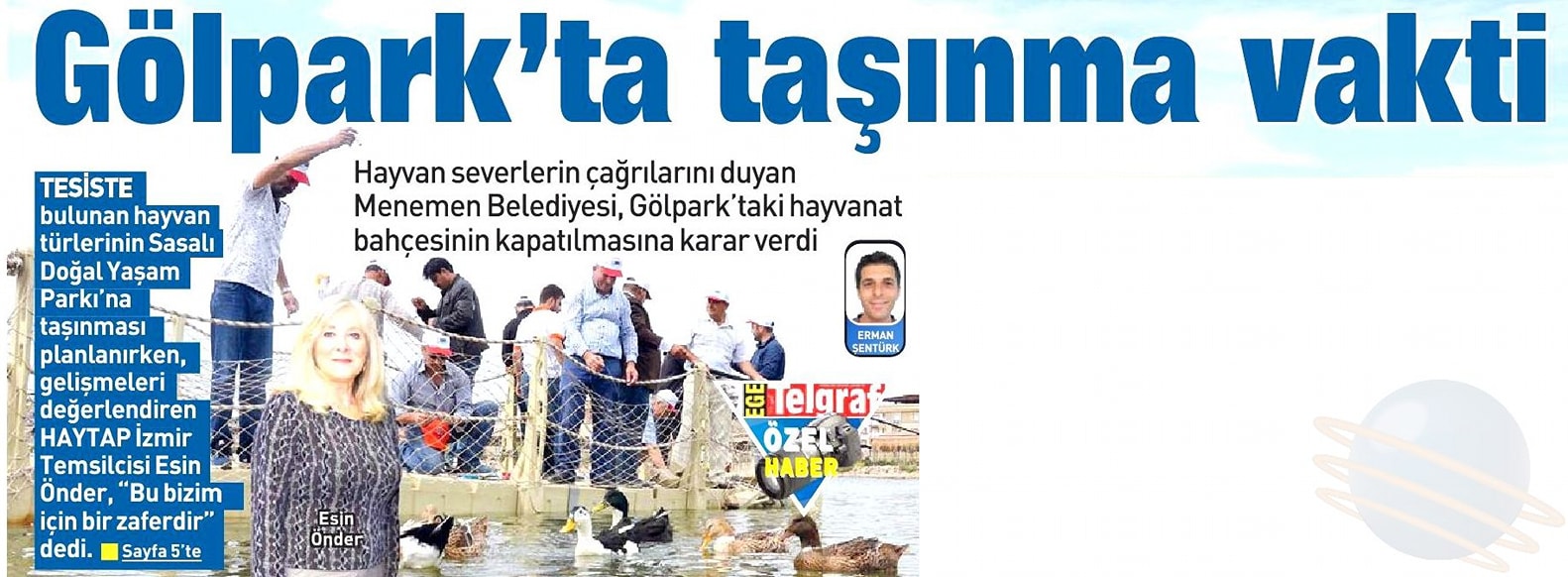 Gölpark’ta Taşınma Vakti