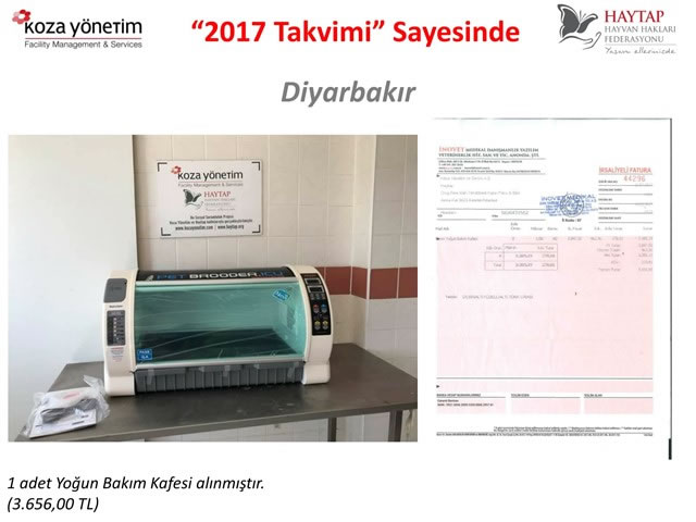 Haytap 2017 Takvimleri Sayesinde Yapılanlar