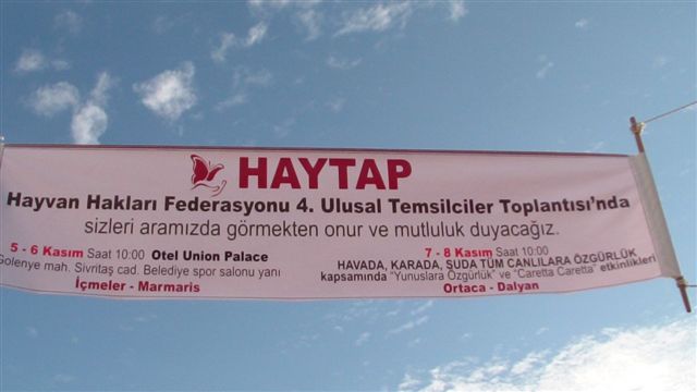 HAYTAP  4. Ulusal Temsilciler Toplantımız Marmaris ve Dalyan’da-2011