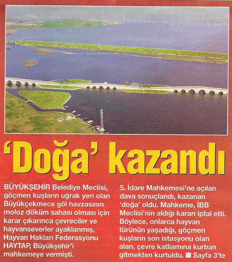 Çevre Katliamı HAYTAP’ın Açtığı Dava ile Durduruldu. HABERTURK