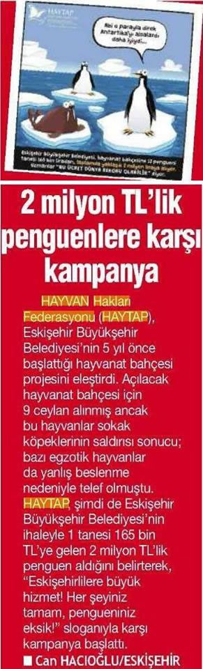 Haytap Hayvanat Hapishanesinin Kapatılması İçin Eylemde