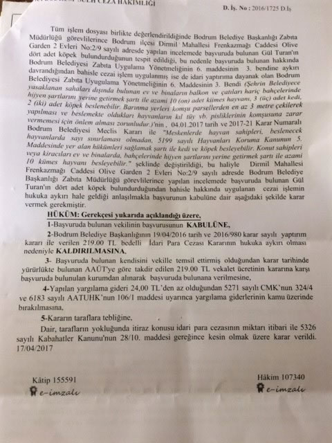 Beslenecek Hayvan Sayısı İle İlgili Verilen Ceza  Yargıdan Döndü