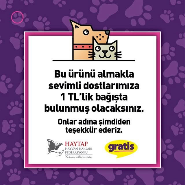 GRATiS&HAYTAP Projesinden Sevimli Dostlarımıza Ulaşanlar