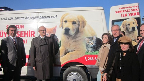 HAYTAP’ın İşbirliğiyle Samsun’da Mucize Gerçekleşiyor: Hayvan  Ambulansı