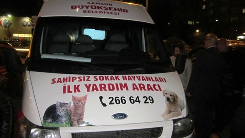 HAYTAP’ın İşbirliğiyle Samsun’da Mucize Gerçekleşiyor: Hayvan  Ambulansı