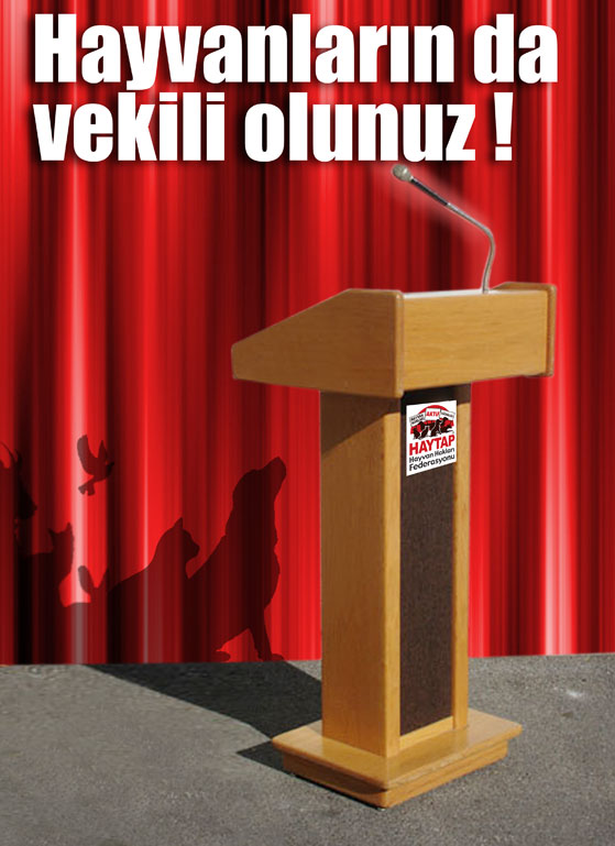 Hayvanların da Vekili Olunuz !