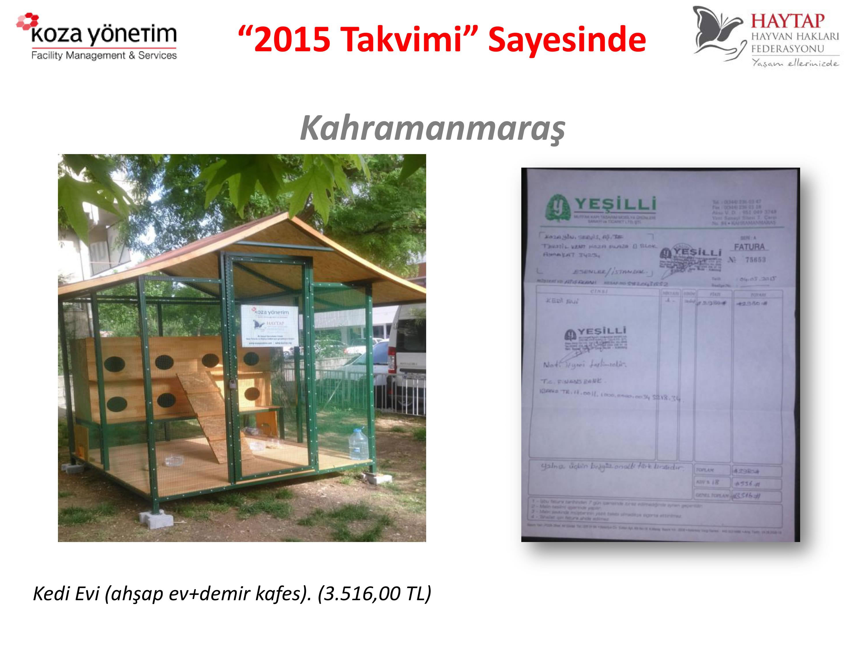 Haytap 2015 Takvimi Sayesinde Yapılanlar