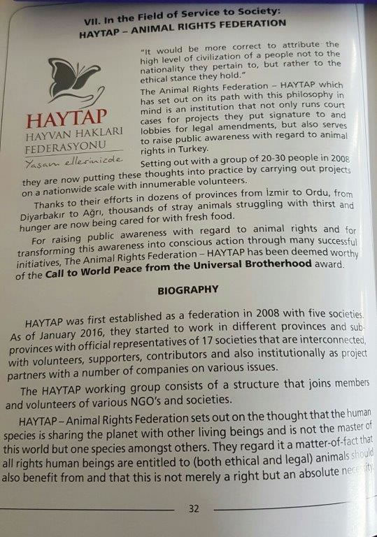 HAYTAP’s Manifesto