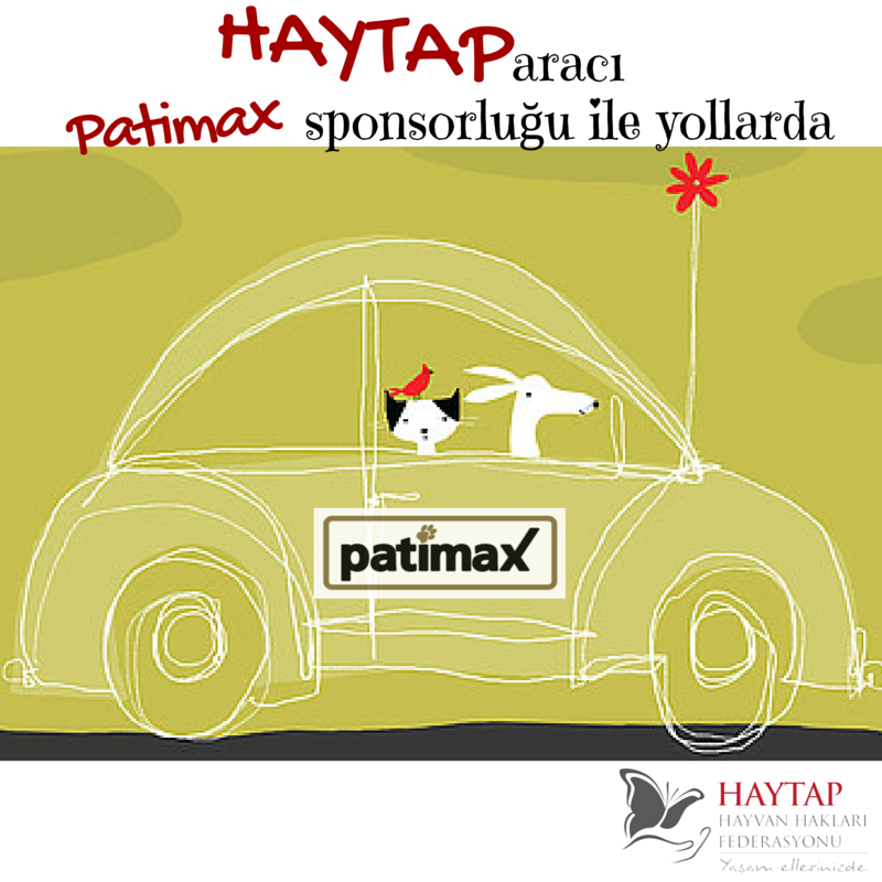 Haytap Yaşam Aracımıza Patimax Sponsorluğu