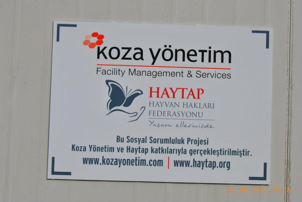 Haytap 2013 Takvim Geliri Çandarlı  Bakımevi İçin Konteynır