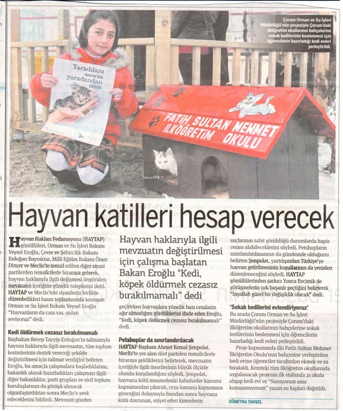 Hayvan Katilleri Hesap Verecek - Taraf Gazetesi