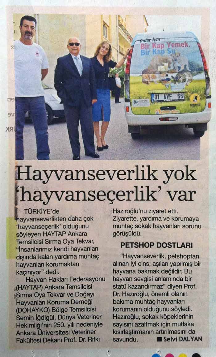 Hayvanseverlik Yok ’’Hayvanseçerlik’’ Var